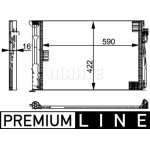 Mahle Συμπυκνωτής, σύστ. Κλιματισμού - Ac 344 000P