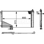 Mahle Συμπυκνωτής, σύστ. Κλιματισμού - Ac 347 000P