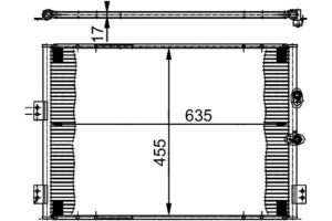 Mahle Συμπυκνωτής, σύστ. Κλιματισμού - Ac 382 000S
