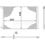 Mahle Συμπυκνωτής, σύστ. Κλιματισμού - Ac 412 000S