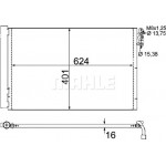 Mahle Συμπυκνωτής, σύστ. Κλιματισμού - Ac 413 000P