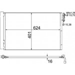 Mahle Συμπυκνωτής, σύστ. Κλιματισμού - Ac 413 000P