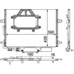 Mahle Συμπυκνωτής, σύστ. Κλιματισμού - Ac 453 000P