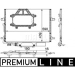 Mahle Συμπυκνωτής, σύστ. Κλιματισμού - Ac 453 000P