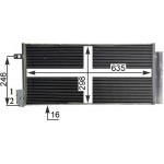 Mahle Συμπυκνωτής, σύστ. Κλιματισμού - Ac 505 001S