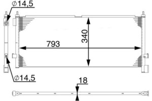 Mahle Συμπυκνωτής, σύστ. Κλιματισμού - Ac 532 000S