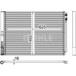 Mahle Συμπυκνωτής, σύστ. Κλιματισμού - Ac 567 000P