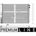 Mahle Συμπυκνωτής, σύστ. Κλιματισμού - Ac 567 000P