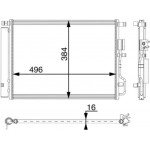 Mahle Συμπυκνωτής, σύστ. Κλιματισμού - Ac 62 000P
