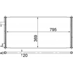 Mahle Συμπυκνωτής, σύστ. Κλιματισμού - Ac 689 000S