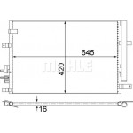 Mahle Συμπυκνωτής, σύστ. Κλιματισμού - Ac 693 000S