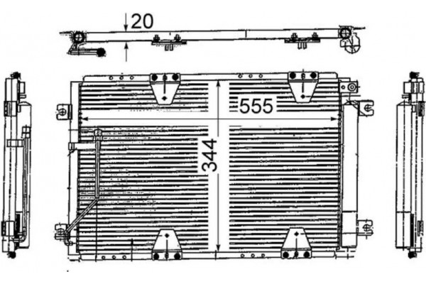 Mahle Συμπυκνωτής, σύστ. Κλιματισμού - Ac 713 000S