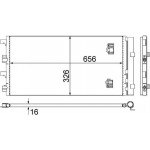 Mahle Συμπυκνωτής, σύστ. Κλιματισμού - Ac 724 000S