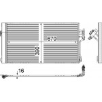 Mahle Συμπυκνωτής, σύστ. Κλιματισμού - Ac 761 000P