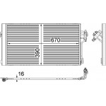 Mahle Συμπυκνωτής, σύστ. Κλιματισμού - Ac 762 000P