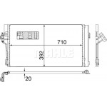 Mahle Συμπυκνωτής, σύστ. Κλιματισμού - Ac 762 000S