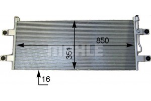 Mahle Συμπυκνωτής, σύστ. Κλιματισμού - Ac 783 000P