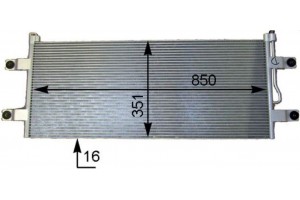 Mahle Συμπυκνωτής, σύστ. Κλιματισμού - Ac 783 000P