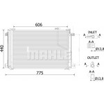 Mahle Συμπυκνωτής, σύστ. Κλιματισμού - Ac 786 000S