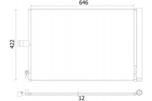 Mahle Συμπυκνωτής, σύστ. Κλιματισμού - Ac 932 000S