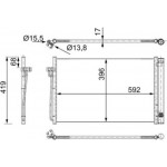 Mahle Συμπυκνωτής, σύστ. Κλιματισμού - Ac 344 000S