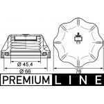 Mahle Τάπα κλεισίματος, Δοχείο Ψυκτικού Υγρού - Crb 20 000P