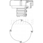 Mahle Τάπα κλεισίματος, Δοχείο Ψυκτικού Υγρού - Crb 22 000P