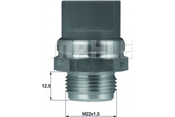 Mahle Θερμικός διακόπτης, Βεντιλατέρ Ψυγείου - Tsw 9D