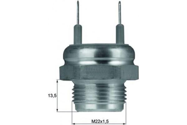 Mahle Θερμικός διακόπτης, Βεντιλατέρ Ψυγείου - Tsw 4D