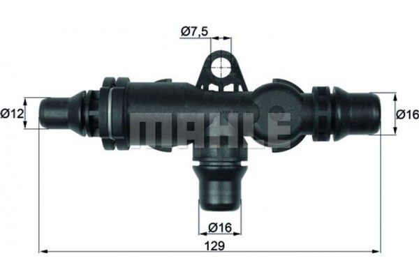 Mahle Θερμοστάτης, Ψύξη Λαδιού - To 4 82