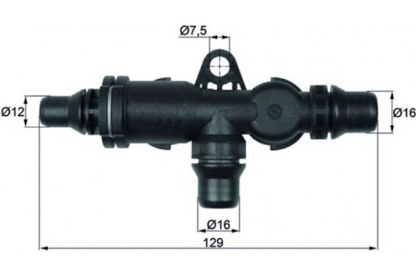 Mahle Θερμοστάτης, Ψύξη Λαδιού - To 4 82