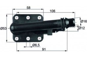 Mahle Θερμοστάτης, Ψύξη Λαδιού - To 5 82