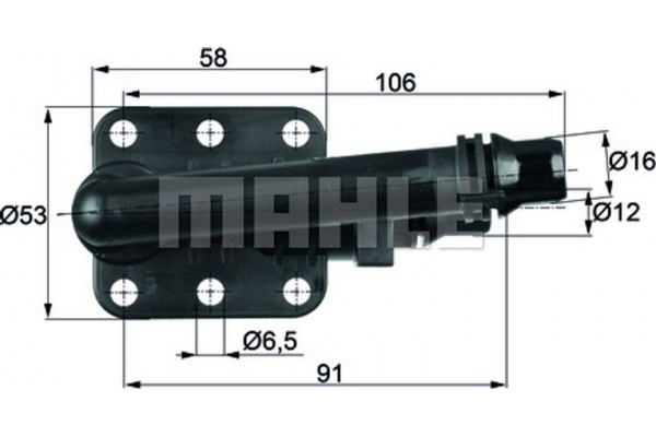 Mahle Θερμοστάτης, Ψύξη Λαδιού - To 5 82