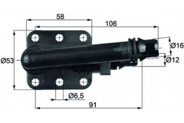 Mahle Θερμοστάτης, Ψύξη Λαδιού - To 5 82 Mahle Θερμοστάτης, Ψύξη Λαδιού - To 5 82