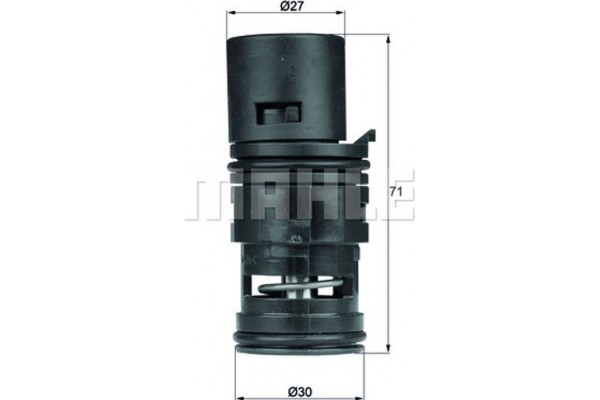 Mahle Θερμοστάτης, Ψύξη Λαδιού - To 7 75