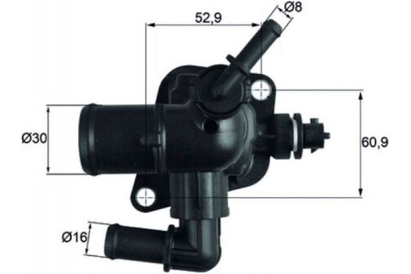 Mahle Θερμοστάτης, Ψυκτικό Υγρό - Ti 251 88D