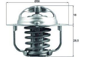 Mahle Θερμοστάτης, Ψυκτικό Υγρό - Tx 208 91D