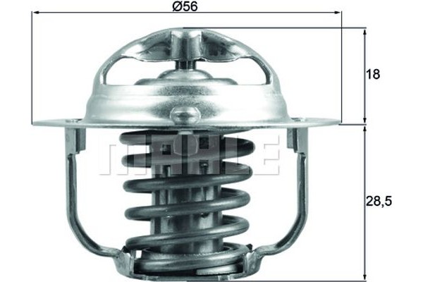 Mahle Θερμοστάτης, Ψυκτικό Υγρό - Tx 208 91D