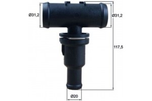 Mahle Θερμοστάτης, Ψυκτικό Υγρό - Th 53 75