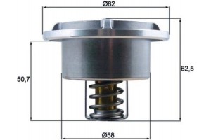 Mahle Θερμοστάτης, Ψυκτικό Υγρό - Thd 6 75