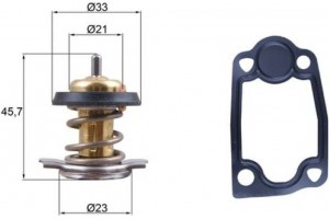 Mahle Θερμοστάτης, Ψυκτικό Υγρό - Tx 266 79D