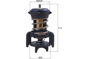 Mahle Θερμοστάτης, Ψυκτικό Υγρό - Tx 251 94D