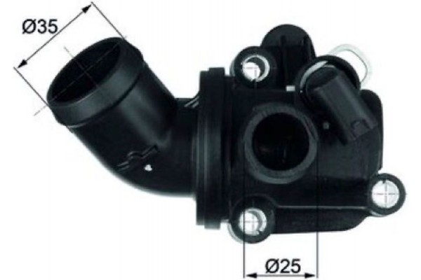 Mahle Θερμοστάτης, Ψυκτικό Υγρό - Th 14 80 Mahle Θερμοστάτης, Ψυκτικό Υγρό - Th 14 80