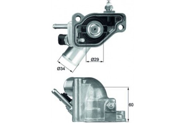 Mahle Θερμοστάτης, Ψυκτικό Υγρό - Ti 5 92
