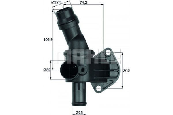 Mahle Θερμοστάτης, Ψυκτικό Υγρό - Ti 8 87