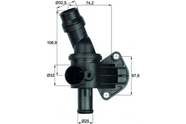 Mahle Θερμοστάτης, Ψυκτικό Υγρό - Ti 8 87
