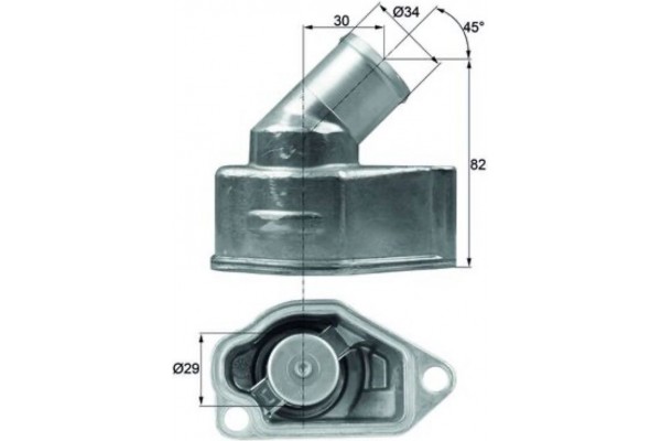 Mahle Θερμοστάτης, Ψυκτικό Υγρό - Ti 9 92