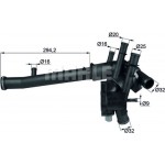 Mahle Θερμοστάτης, Ψυκτικό Υγρό - Ti 18 109