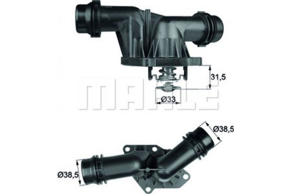 Mahle Θερμοστάτης, Ψυκτικό Υγρό - Ti 25 85