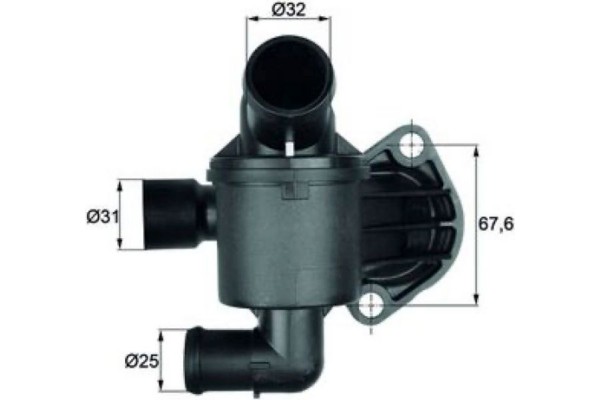 Mahle Θερμοστάτης, Ψυκτικό Υγρό - Ti 35 87 Mahle Θερμοστάτης, Ψυκτικό Υγρό - Ti 35 87